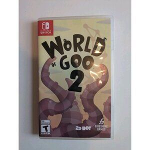 World of Goo 2 - Nintendo Switch Game EUC 2D Boy Fireshine Excellent Condition